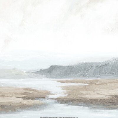 Abstract Landscape Print On Canvas - Image 0