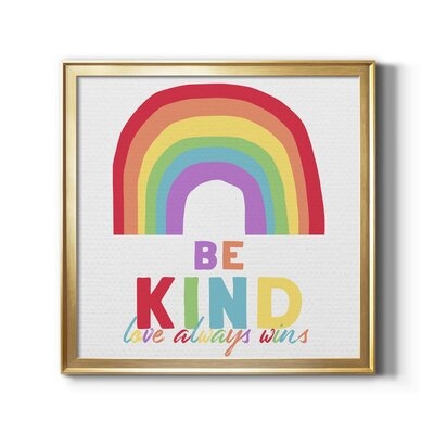 Be Kind-Premium Framed Canvas - Ready To Hang - Image 0