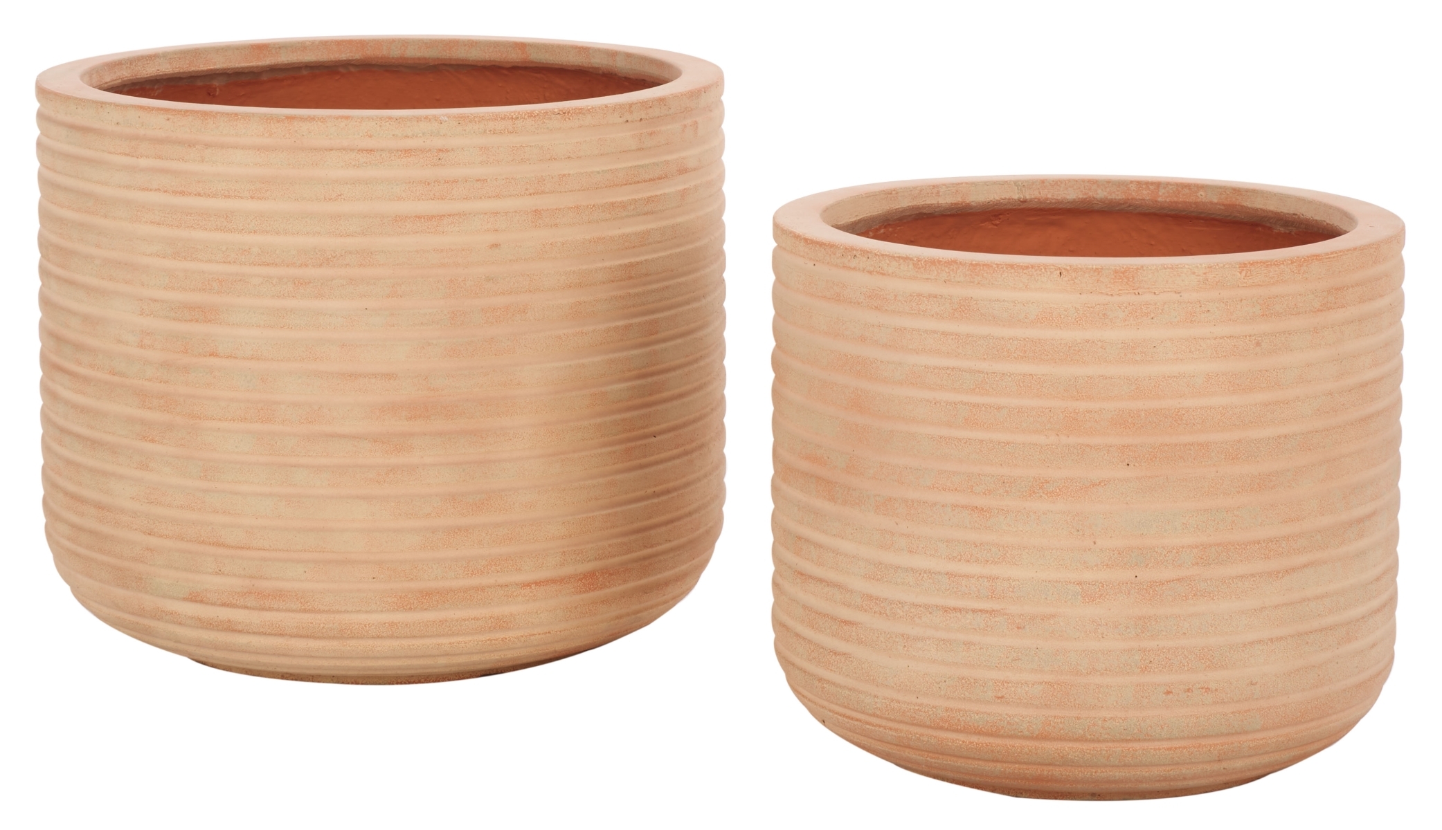 Indoor-Outdoor Nardo Planter Pot - Set Of 2 - Terracotta - Safavieh - Image 0
