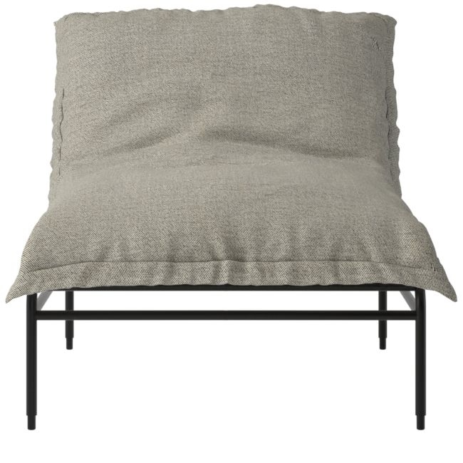 Pillow Lounge Chair Deauville Stone - Image 0