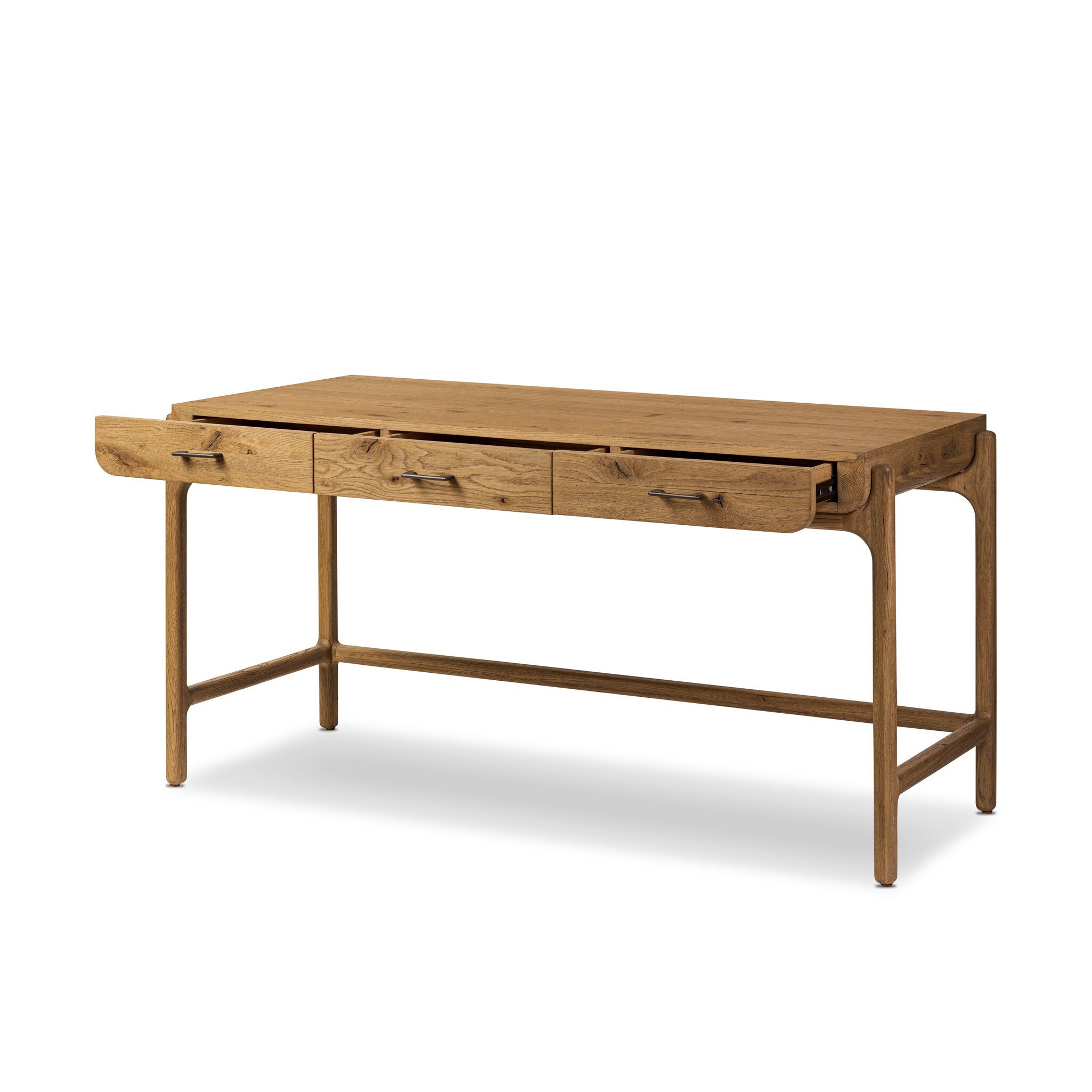 Bloomfield Desk - Resawn Worn Oak - Image 8