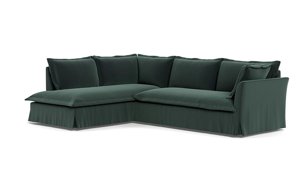 Skylar Slipcovered 3-Seat Left Bumper Sectional - Image 2