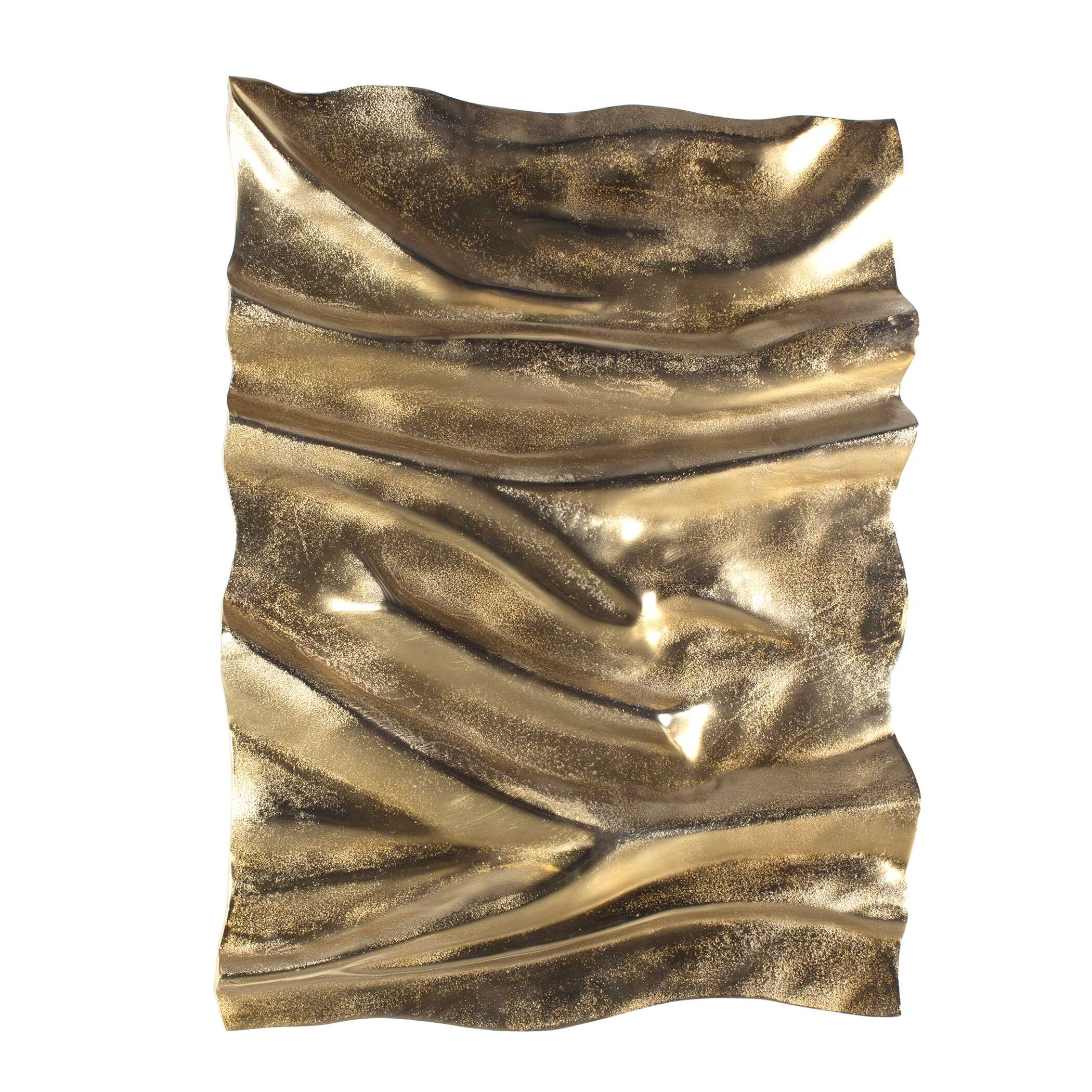 Undulate Outdoor Gold Wall Panel - Image 2