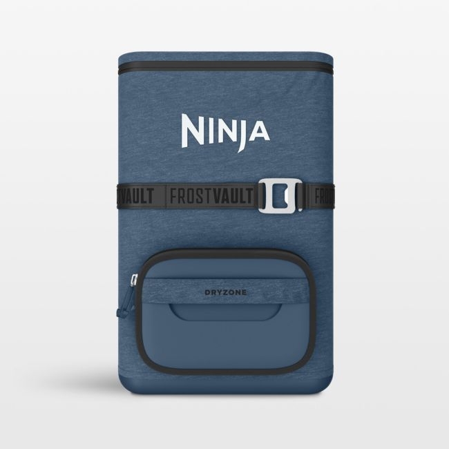 Ninja ® FrostVault™ Go 24-Can Backpack Soft Cooler with Cold Dry Zone in Navy - Image 0