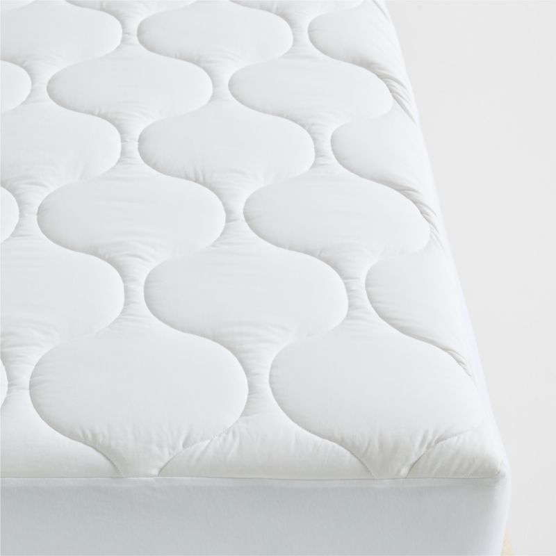 Classic Organic Cotton King Mattress Pad - Image 2