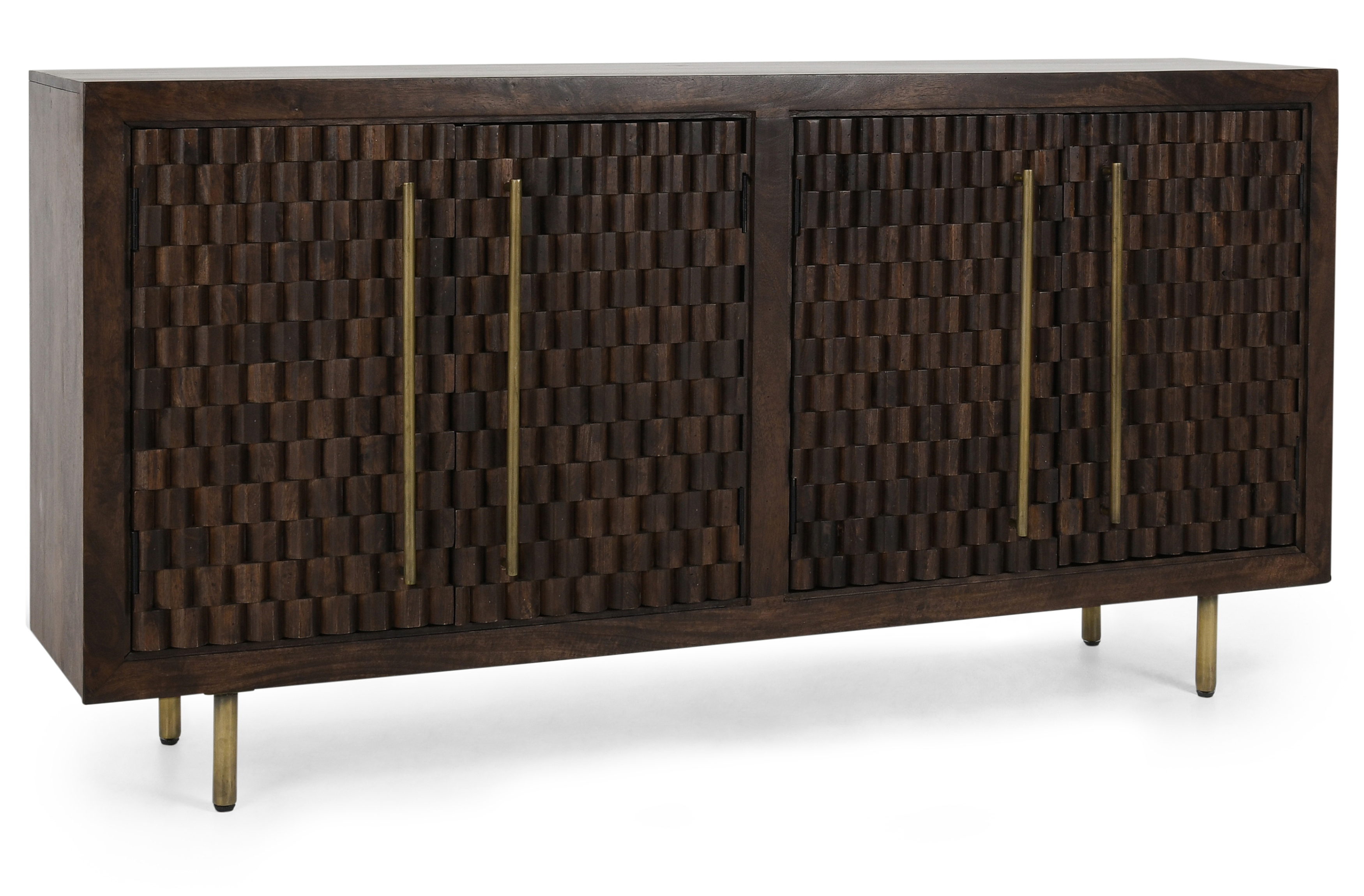 Norwood 4Dr Sideboard Brown - Image 0