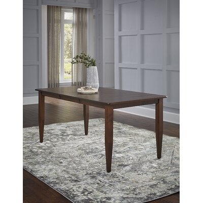 Magdeline Extendable Maple Solid Wood Dining Table - Image 0