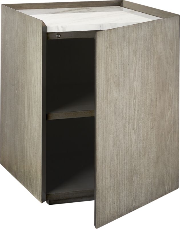Hideaway Side Table with Storage - Image 4