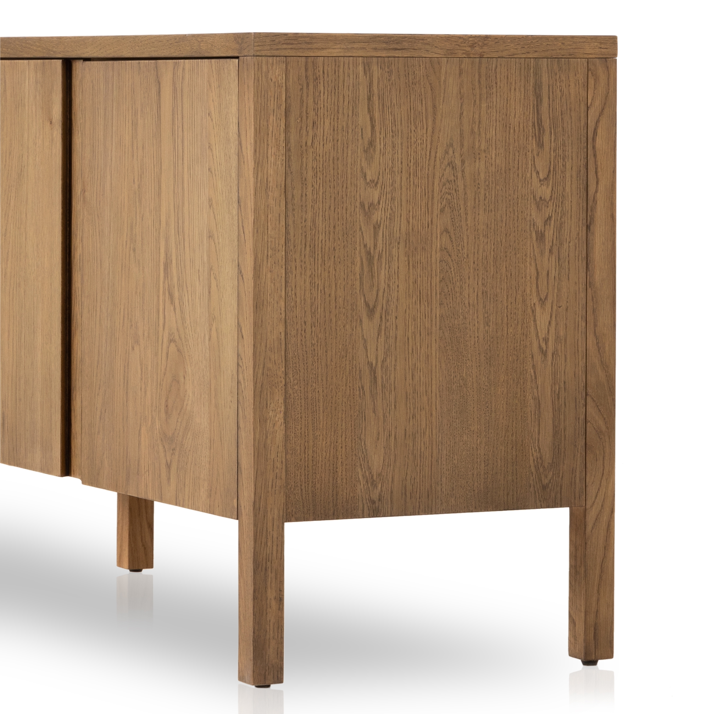 Riggs Media Console - Amber Oak - Image 2