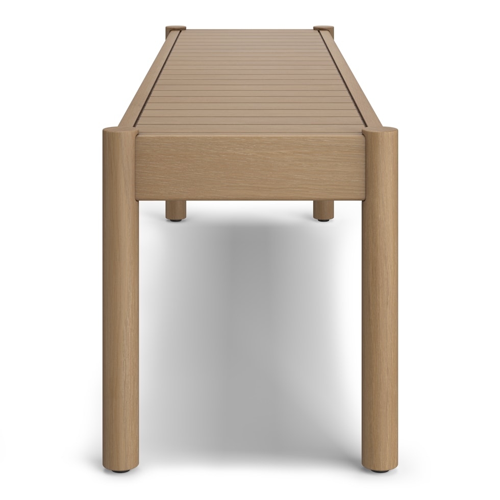 Rosa 65" Outdoor Bench - Eucalyptus - Image 2