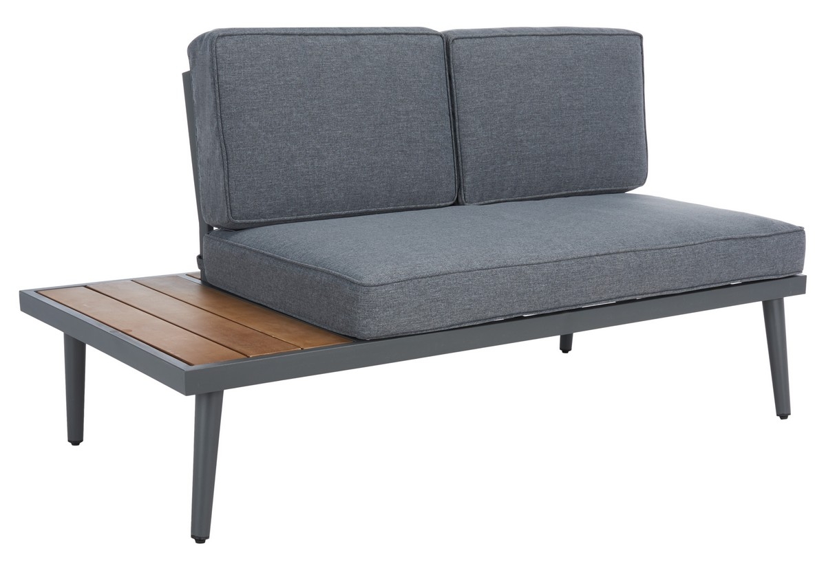 Guthrie Corner Living Set - Natural/Grey - Safavieh - Image 3