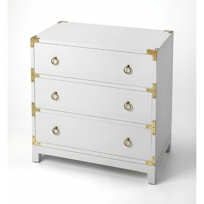 Jonathan 3 Drawer Accent Chest - Image 0