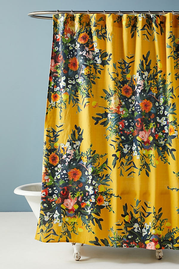 Marcene Bouquet Shower Curtain - Image 0