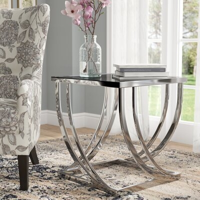 Lucio Arch Curved Sculptural End Table - Image 0