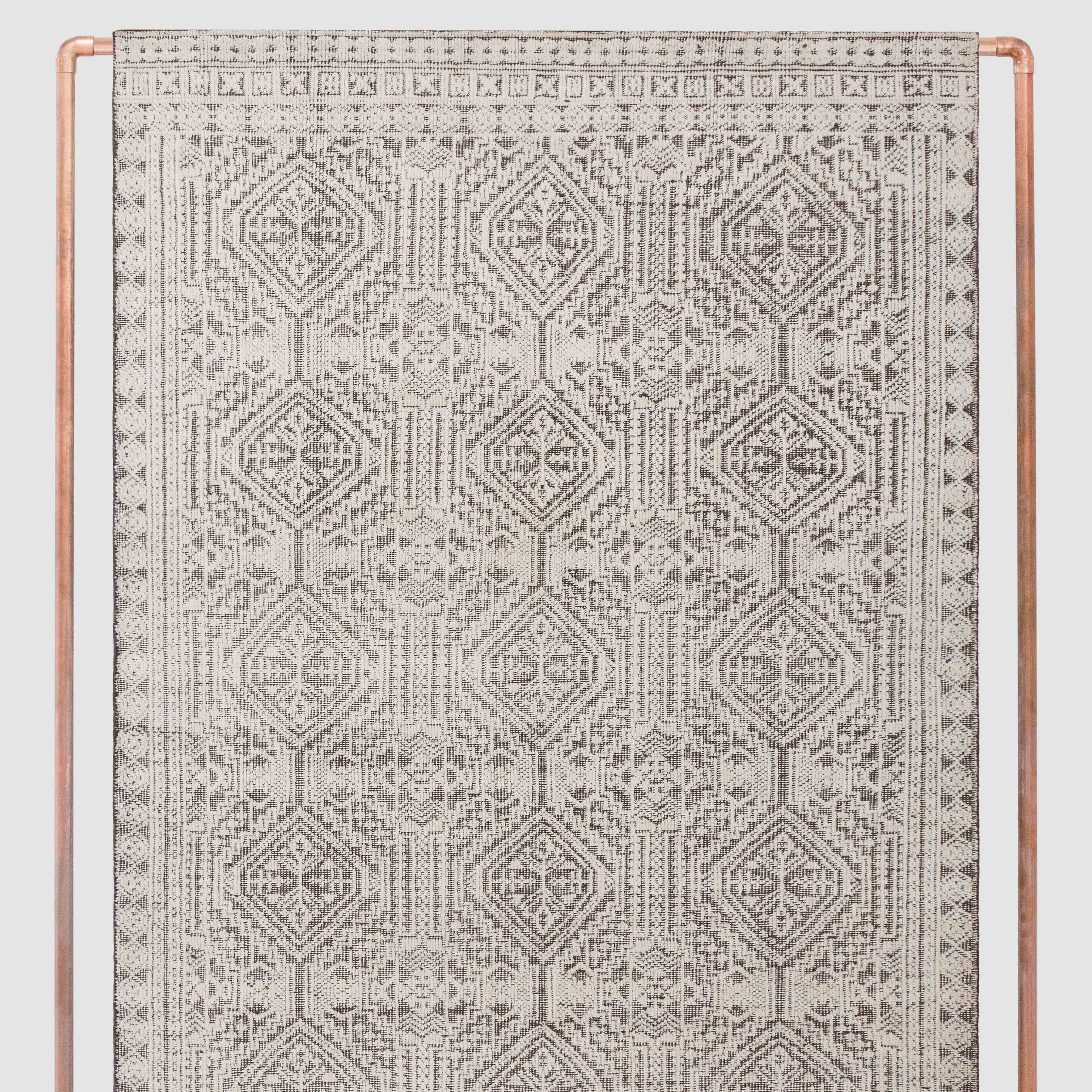 The Citizenry Sabita Wool Hand-Knotted Area Rug | 10' x 14' | Brown - Image 0
