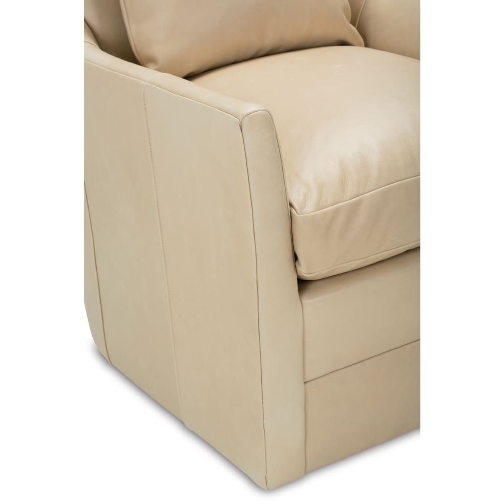 Ingrid Leather Swivel Glider - Image 7
