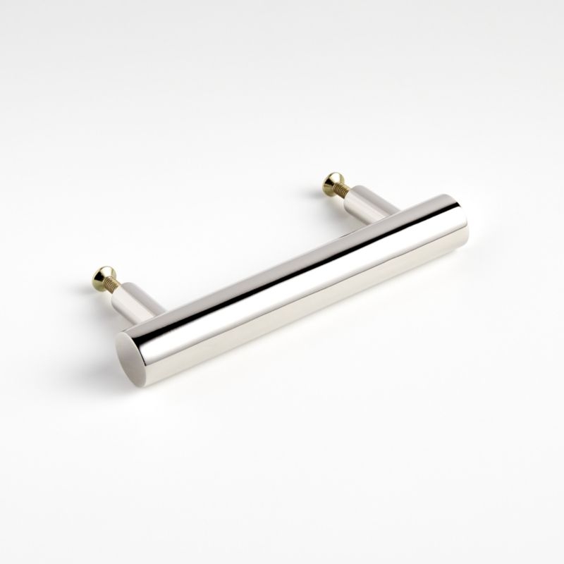 Round 3" Polished Nickel Bar Pull - Image 4