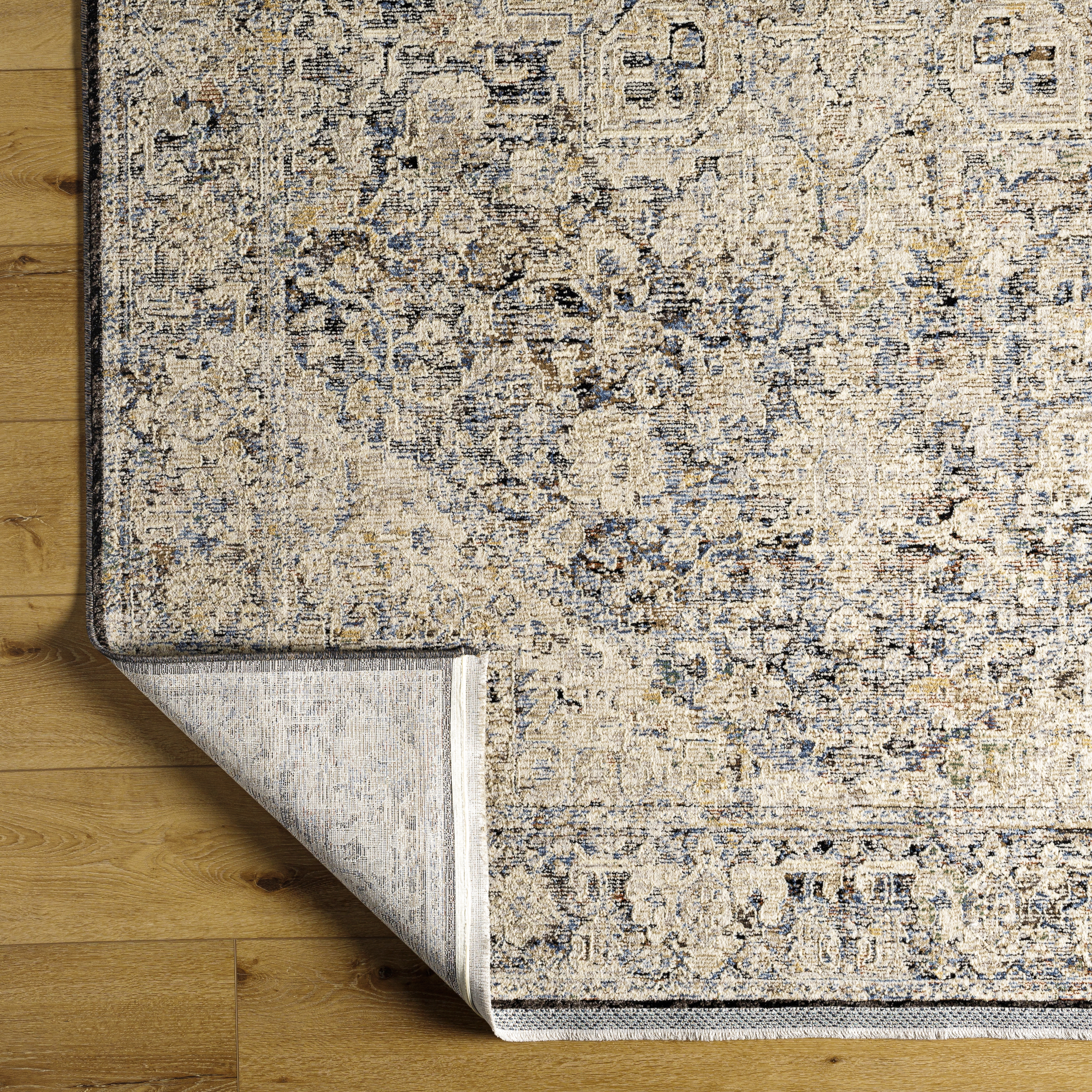Livabliss Rivaldo Gray Indoor 7'10" x 10' Machine Woven Rug - Image 3