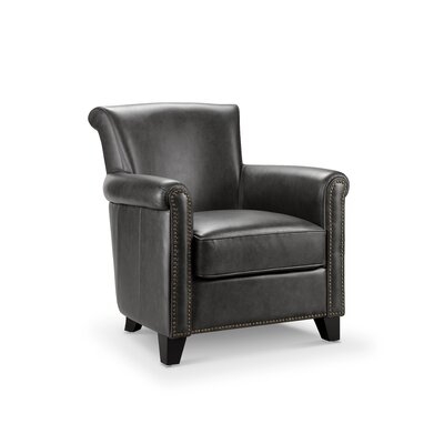 Mazzara 32" W Top Grain Leather Club Chair - Image 0