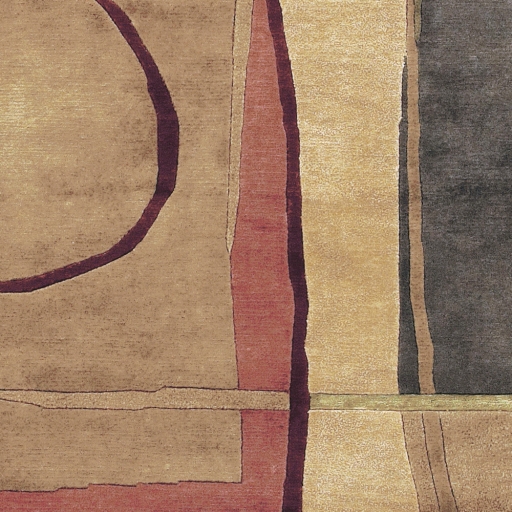 Mugal Brown Indoor 5' x 8' Handmade Rug - Image 0