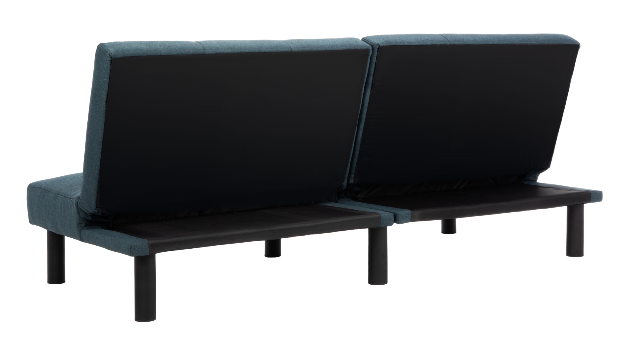 Astoria Foldable Futon Bed - Navy / Black - Safavieh - Image 7