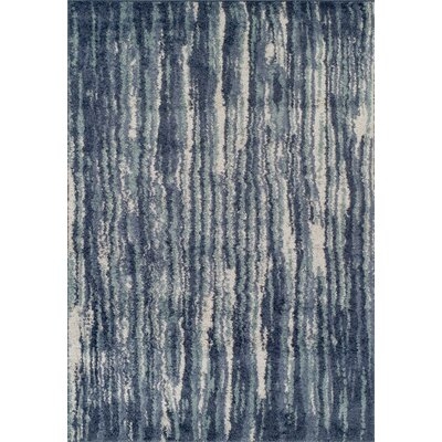 Samella Abstract Blue/Gray Area Rug - Image 0