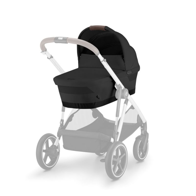 CYBEX Moon Black Gazelle S Modular Baby Stroller with Silver Frame - Image 3