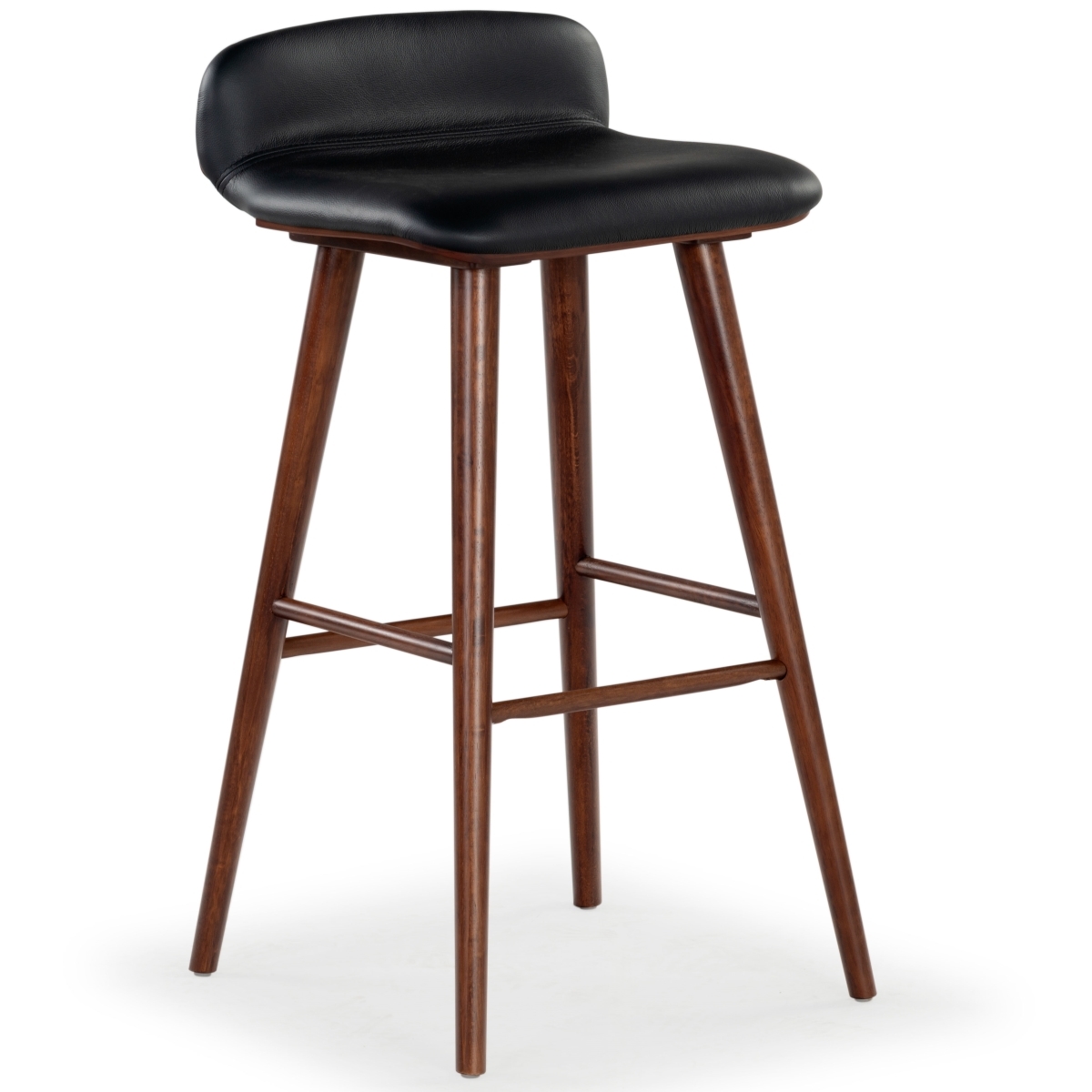 Tazmyn Barstool - Black/Walnut - Image 5