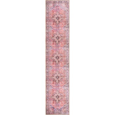 Samant Oriental Red Area Rug - Image 0