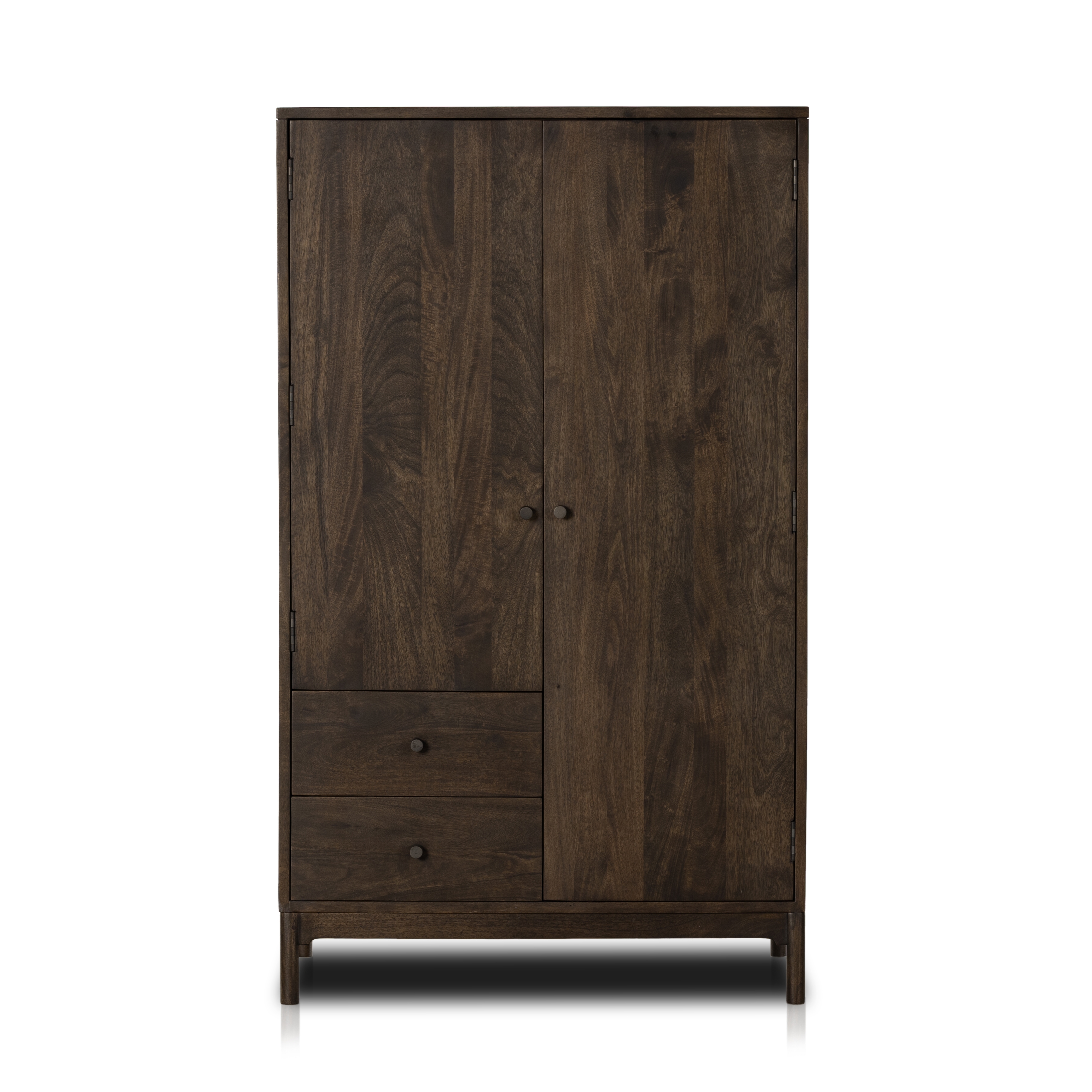 Ophelia Armoire - Aged Brown - Image 3