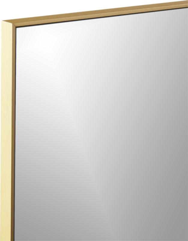 Infinity Brass Rectangular Wall Mirror 24"x36" - Image 4