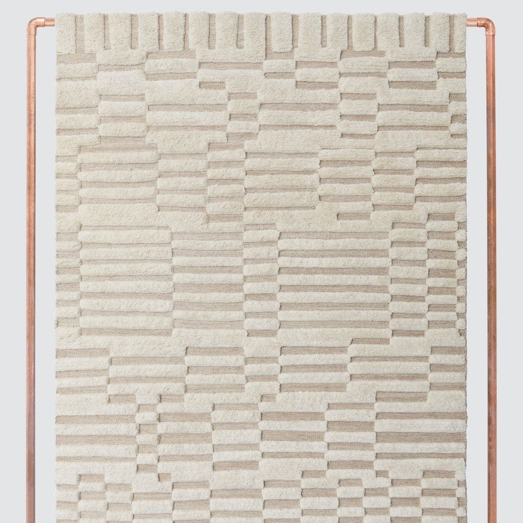 The Citizenry Adini Hand-Knotted Area Rug | 6' x 9' | Browns Tans - Image 0