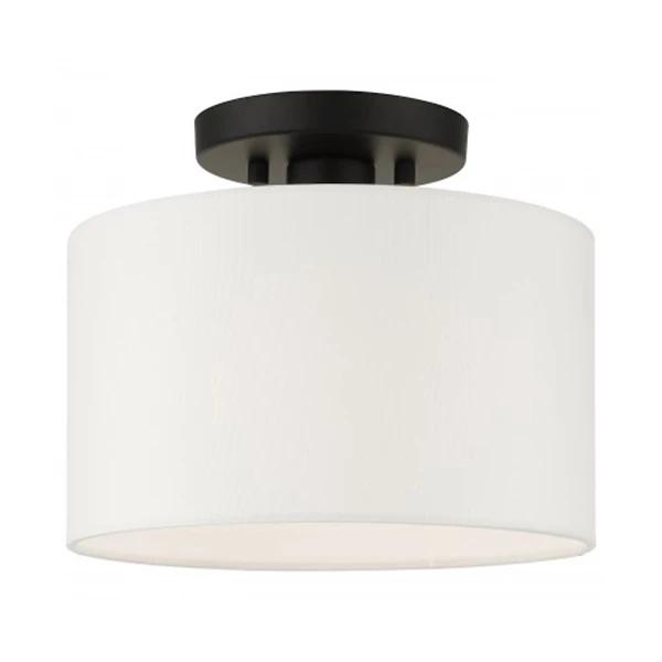Maureen Tall Shade Semi Flushmount - Image 0