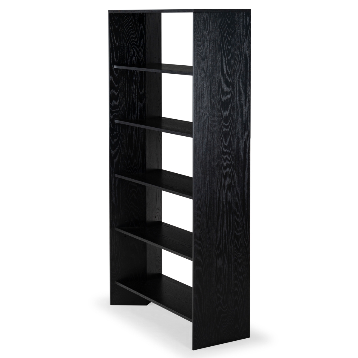 Norrington 5 Shelf Bookshelf - Black - Image 7