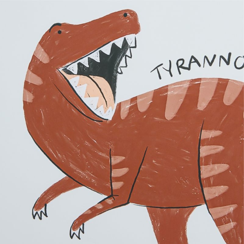 T Rex Framed Wall Art Print - Image 4
