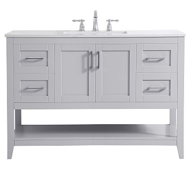 Gray Belleair Single Sink Vanity, 48" - Image 0