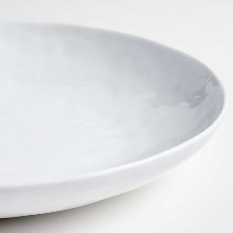 Mercer White Porcelain Coupe Dinner Plate - Image 1