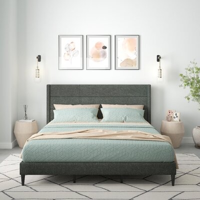 Pax Upholstered Low Profile Platform Bed - Image 0