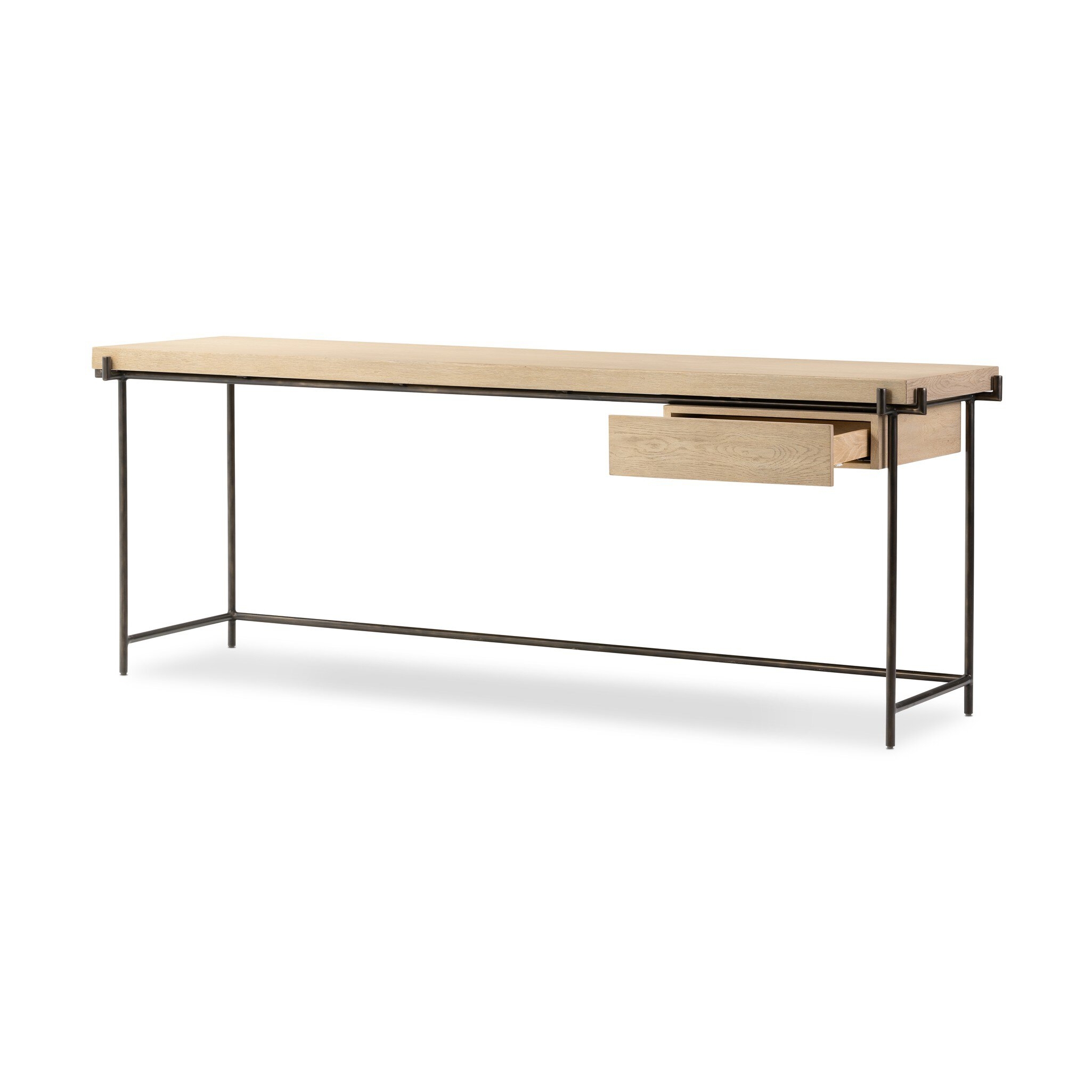 Manuel Desk - Bleached Oak Veneer - Image 8