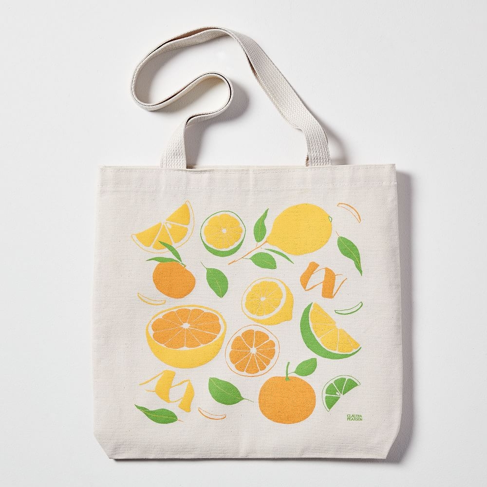 Claudia Pearson Culinary Tote Bag, Citrus - Image 0