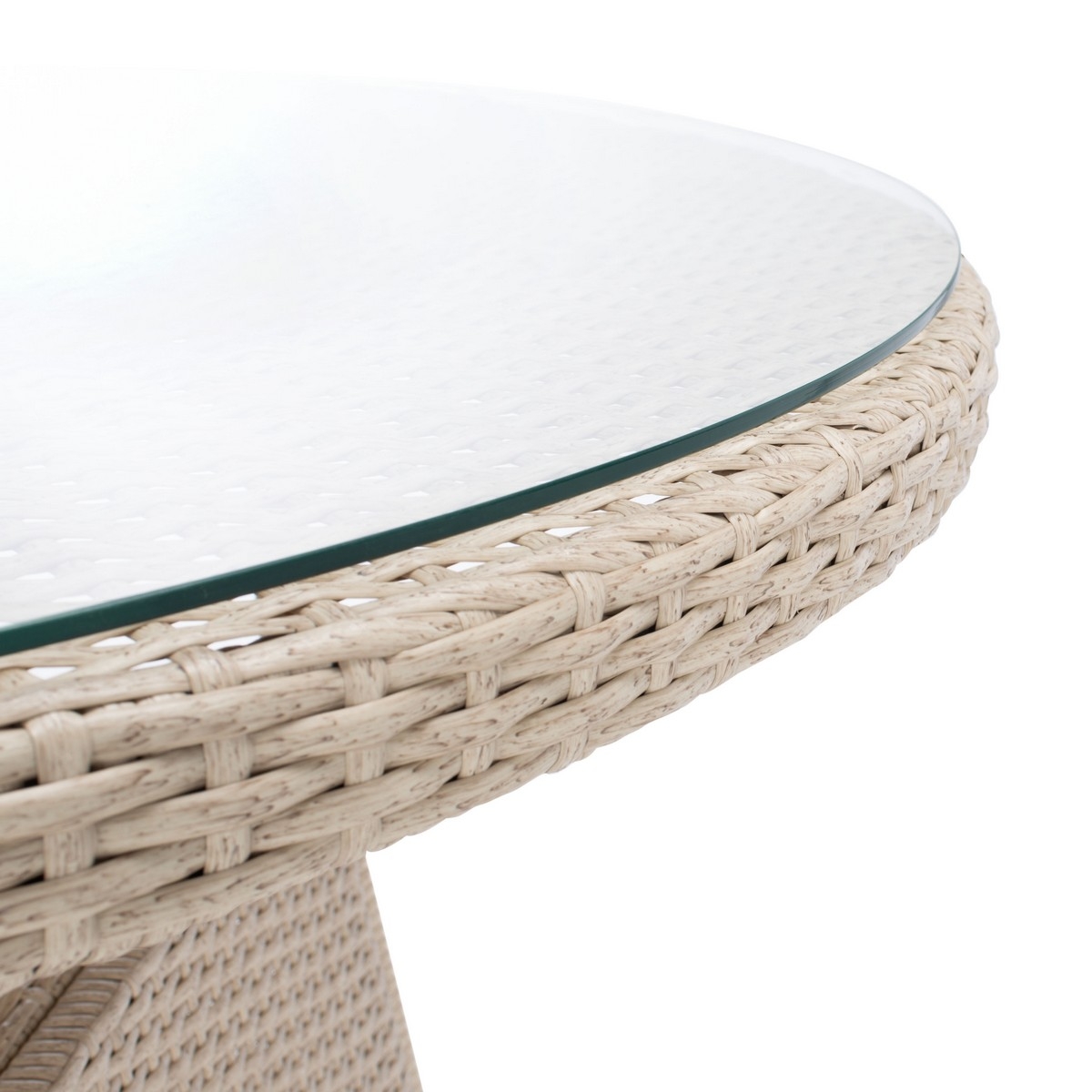 Challe Dining Set - Beige/White - Safavieh - Image 2