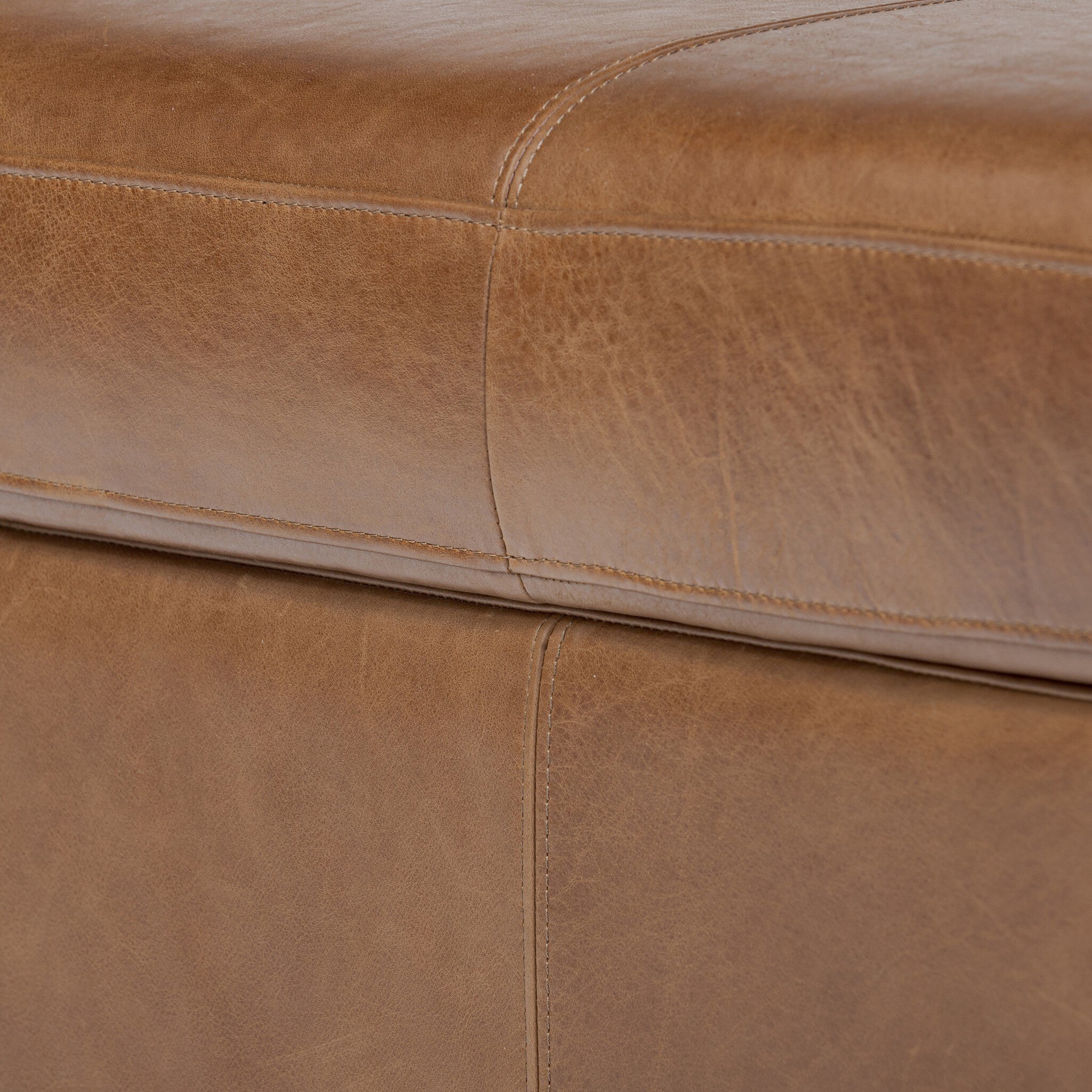 Alec Storage Ottoman - Dulane Mahogany - Image 8