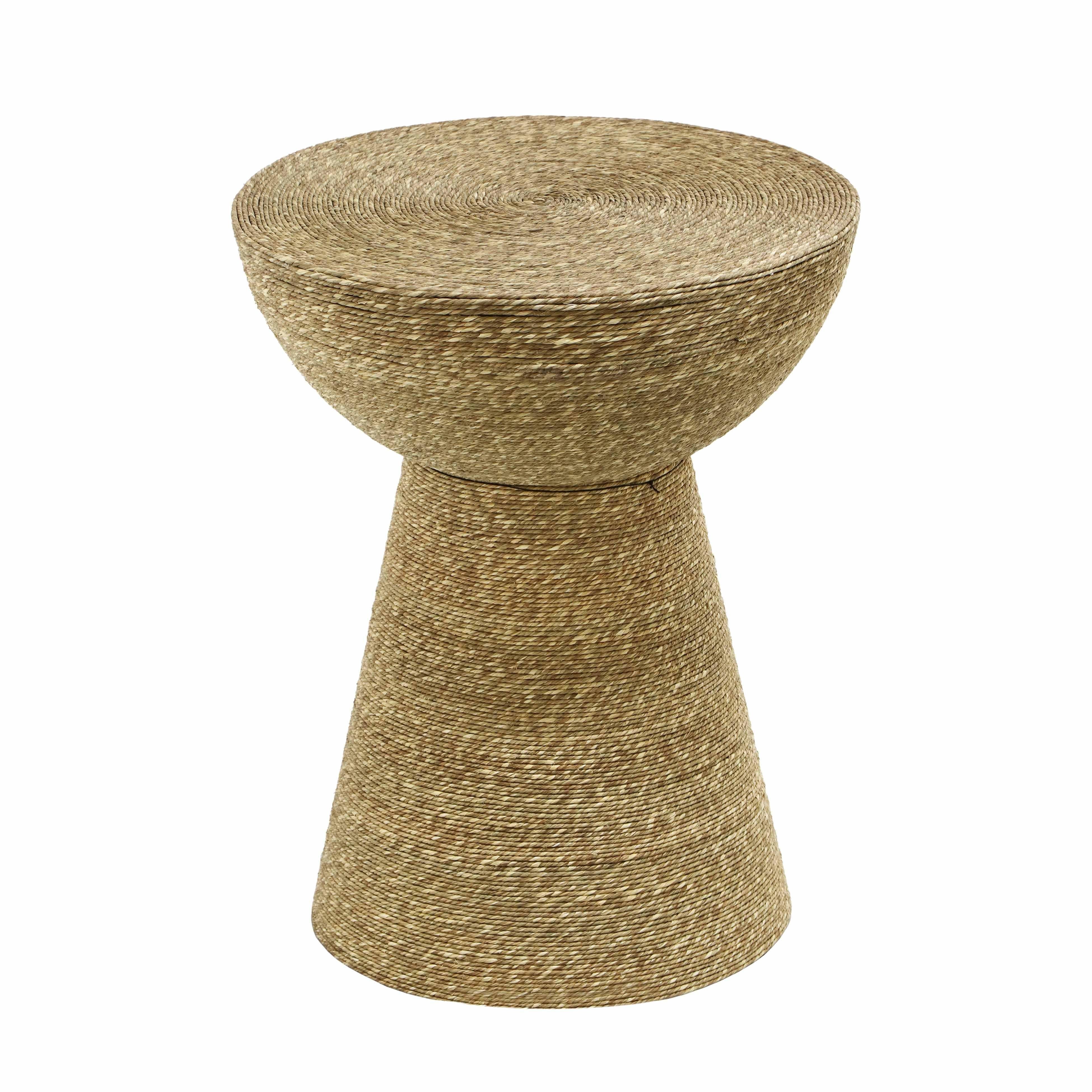Wren Seagrass Side Table - Image 0