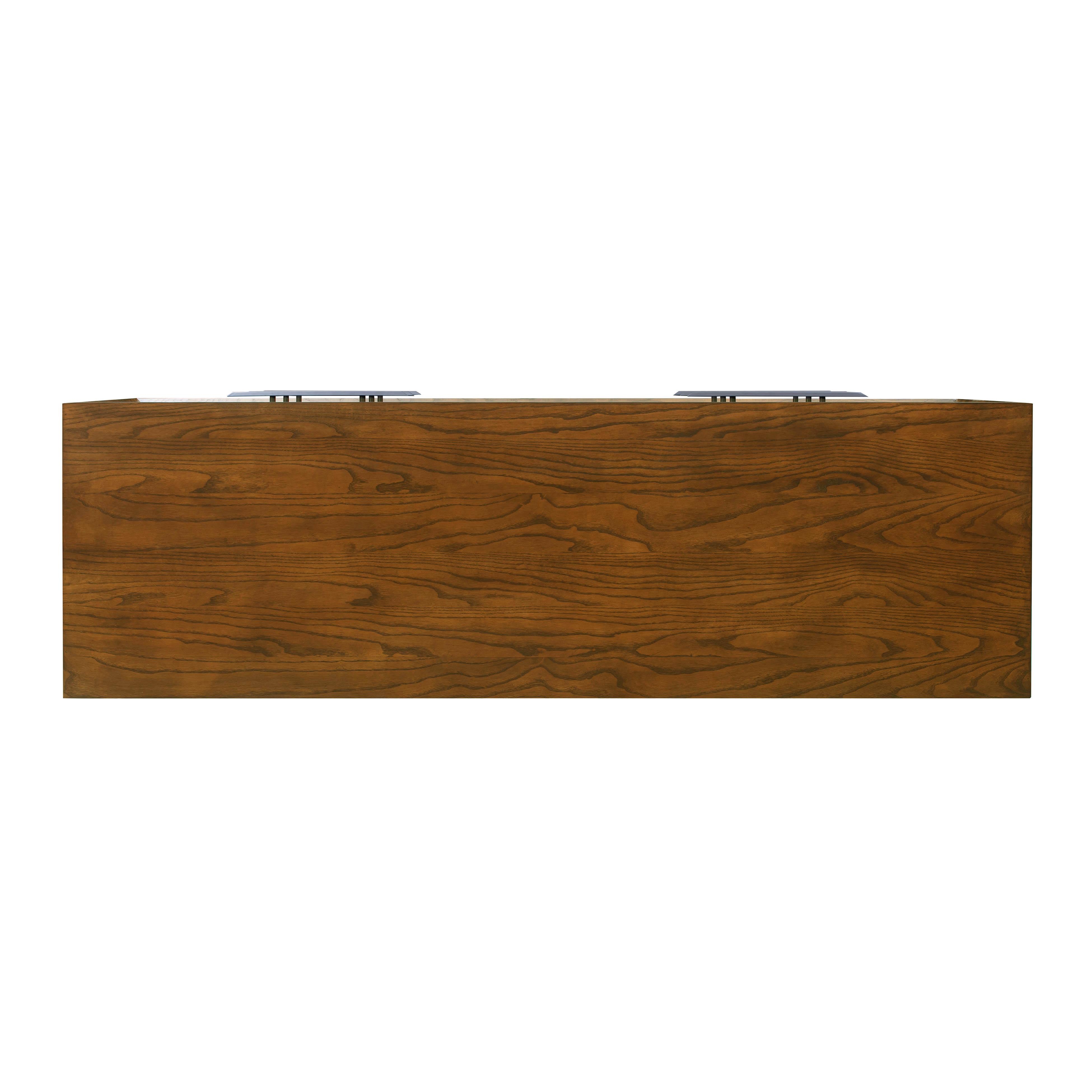 Emery Pecan 6 Drawer Dresser - Image 5