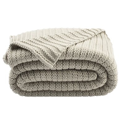 Ares Knit Cotton Throw - Image 0