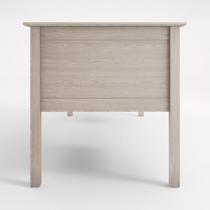 Ainsworth Pickled Oak Executive Desk - Image 4