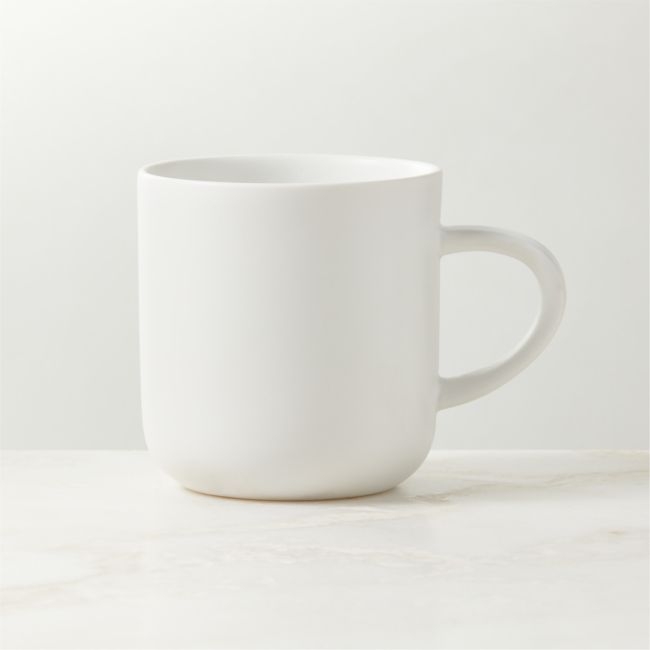 Mori Matte White Mug 16oz - Image 0