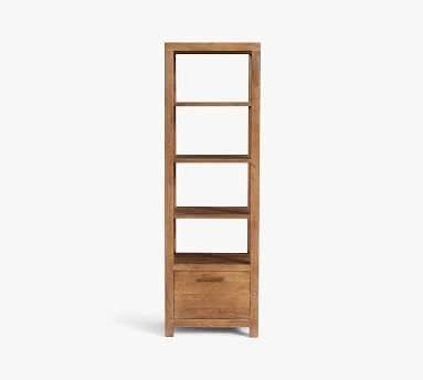 Reed 23" x 71" Tall Bookcase, Antique Umber - Image 2