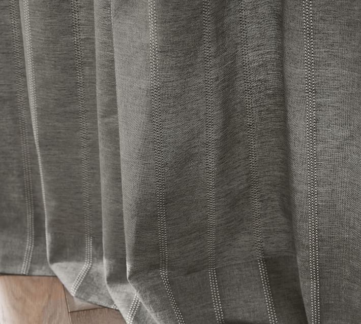 Gramercy Curtain, Gray, 50 x 96", Set of 2 - Image 4