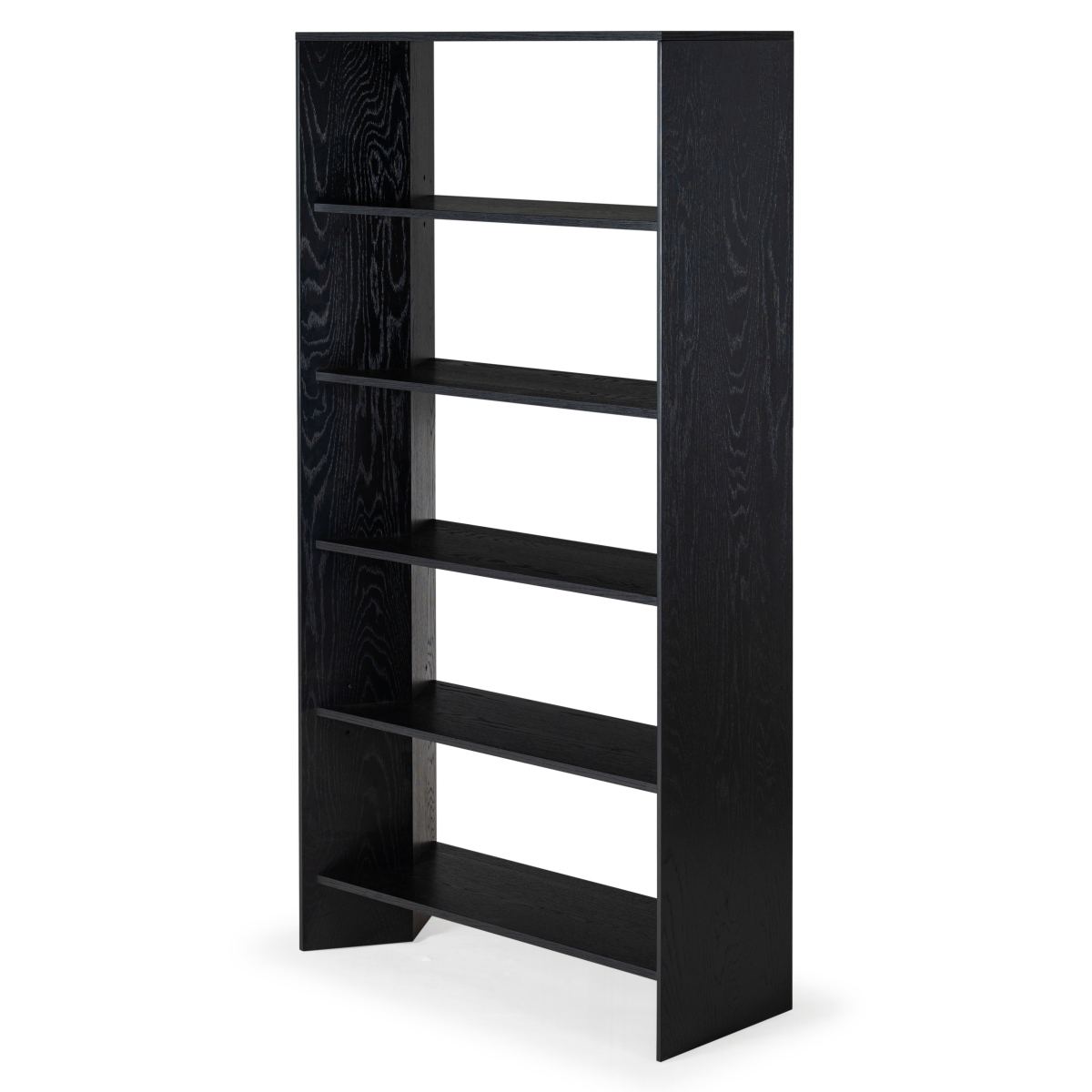 Norrington 5 Shelf Bookshelf - Black - Image 6